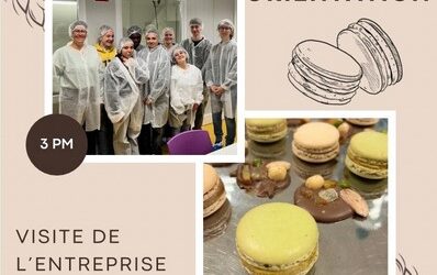 Les 3PM en visite dans les ateliers de Pierre Hermé