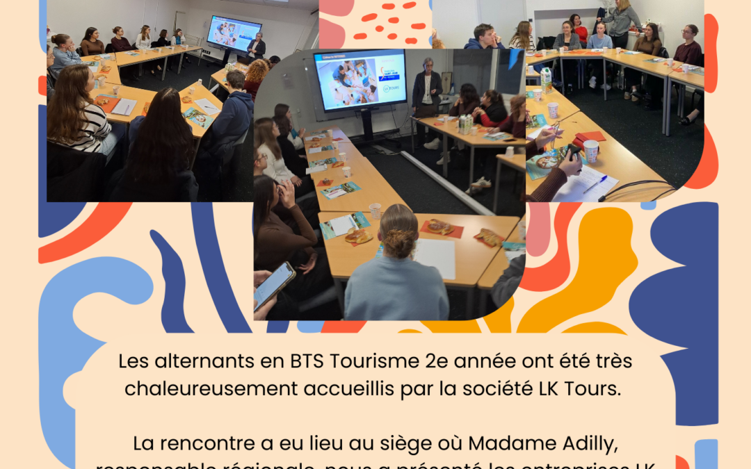 Découverte des métiers chez LK TOURS