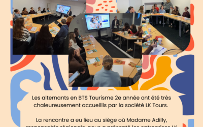 Découverte des métiers chez LK TOURS