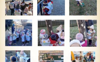 Les maternelles sont allés à la rencontre des oiseaux.