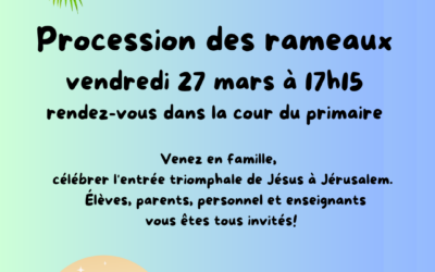 Procession des rameaux