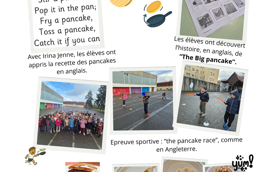Pancake Day au primaire !