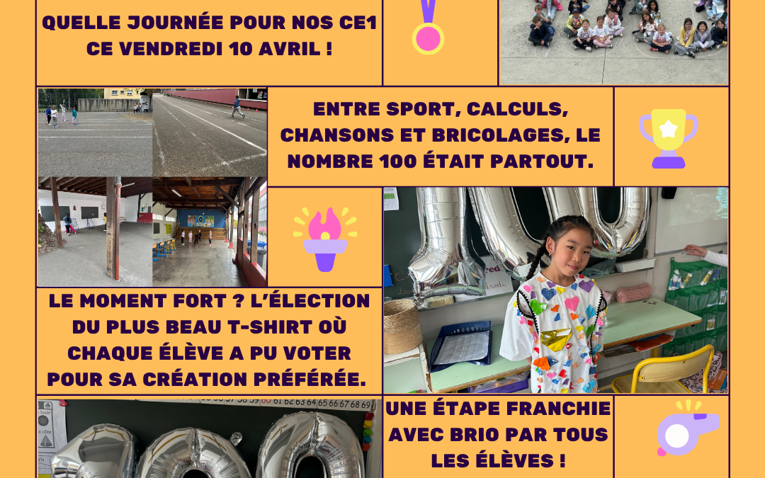 100ème jour d’école
