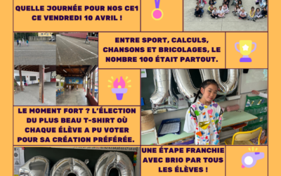 100ème jour d’école