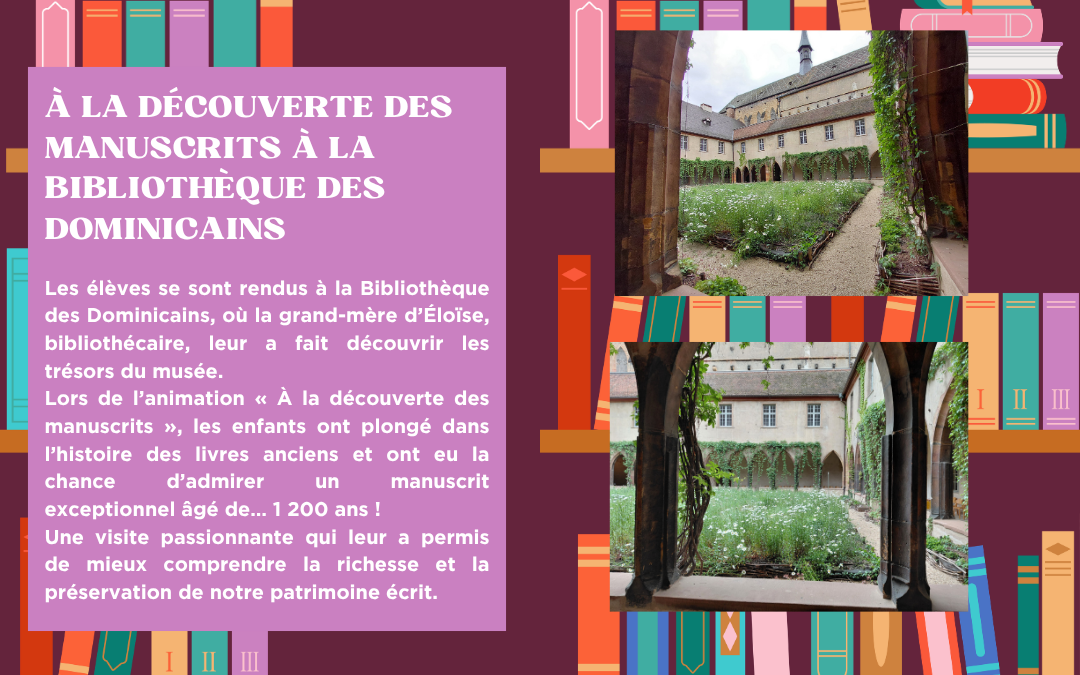 À la découverte des manuscrits à la Bibliothèque des Dominicains