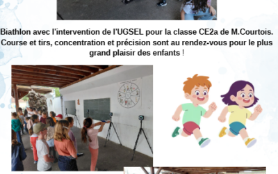 Biathlon ave l’UGSEL