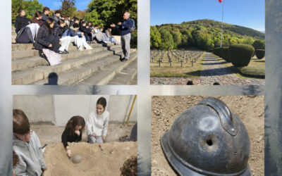 Visite du Hartmannswillerkopf avec les classes de 3ème