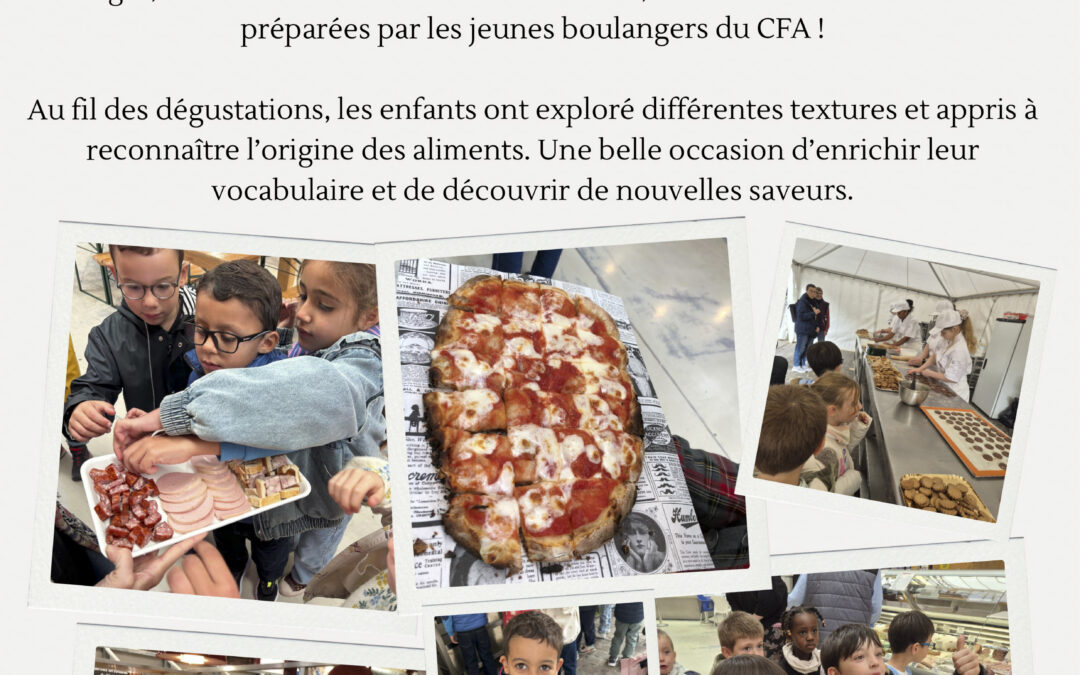 Les CP et la semaine du goût