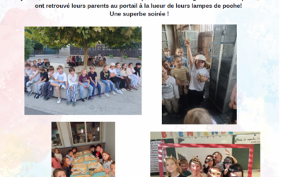 Une soirée à l’école pour les Cycle II
